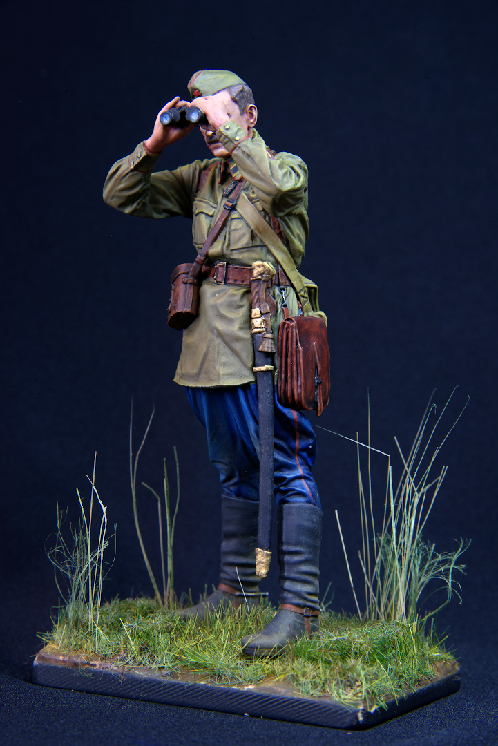 Figures: Red Army artillery commander, summer 1939-41, photo #5