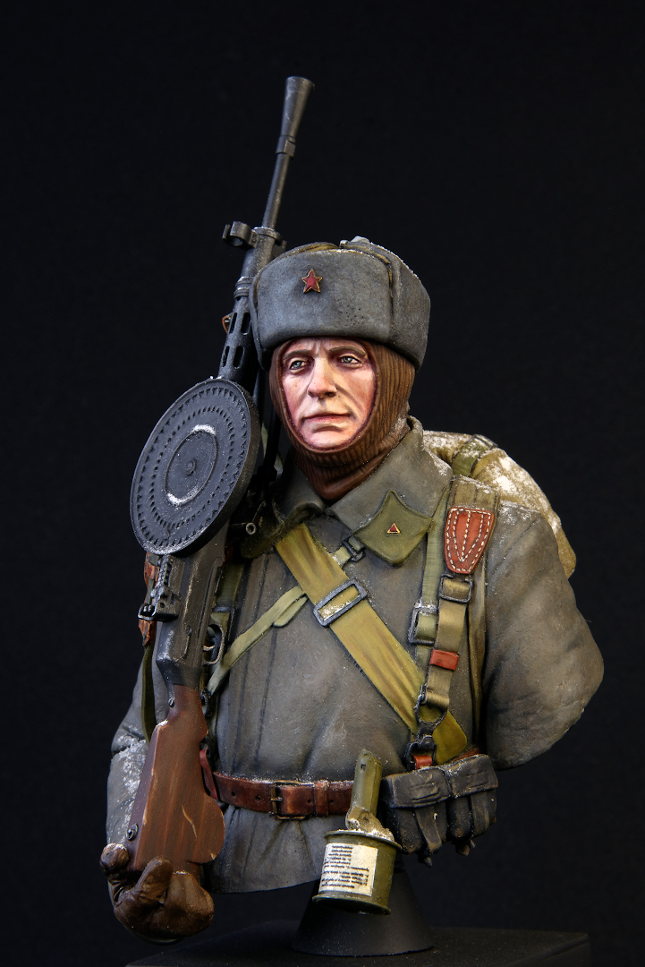 Figures: Red Army machine gunner, 1942, photo #3