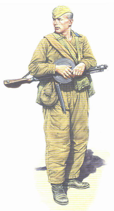 Figures: Red Army paratrooper, photo #1