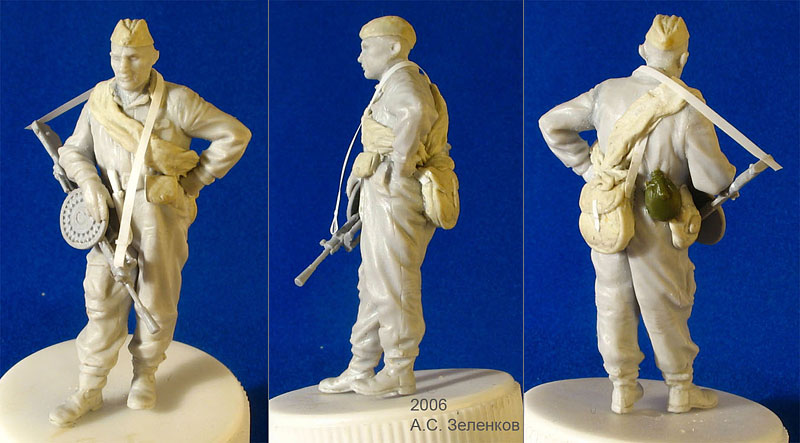 Figures: Red Army paratrooper, photo #2