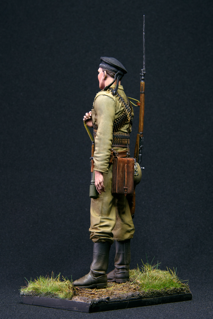 Figures: Recon platoon commander, Baltic Sea fleet. 1941, photo #3