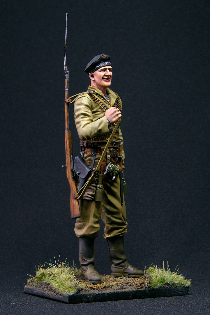 Figures: Recon platoon commander, Baltic Sea fleet. 1941, photo #5