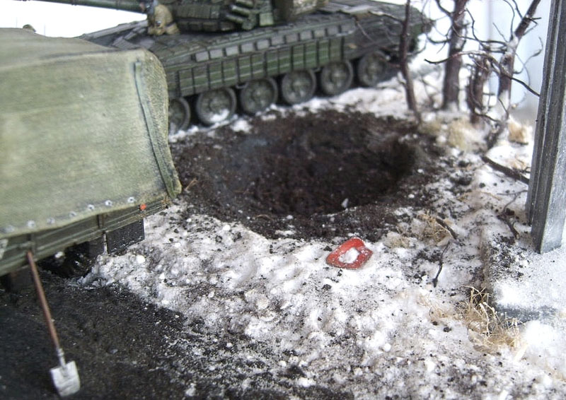 Диорамы и виньетки: Первый снег, фото #8