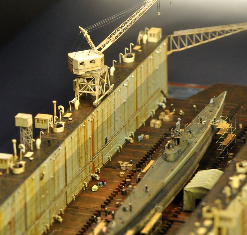 Диорамы и виньетки: В объятиях дока, фото #12