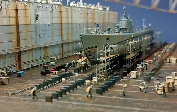 Диорамы и виньетки: В объятиях дока