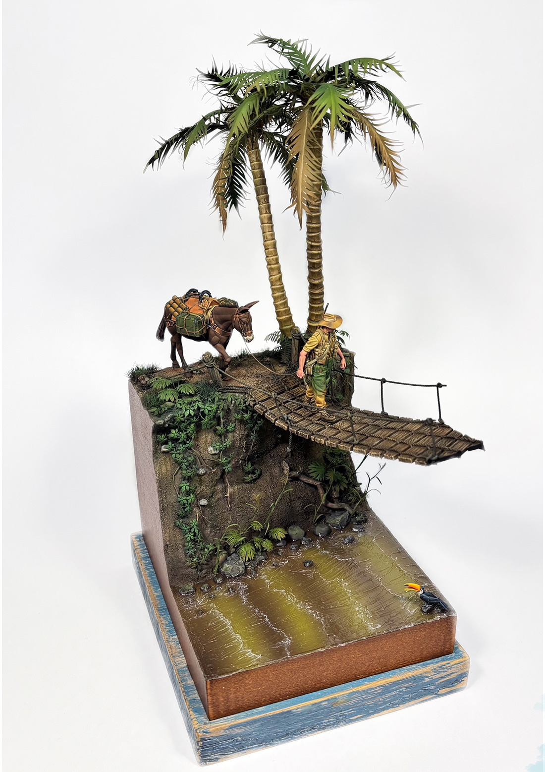 Диорамы и виньетки: Чиндит с мулом (период 2МВ), фото #2