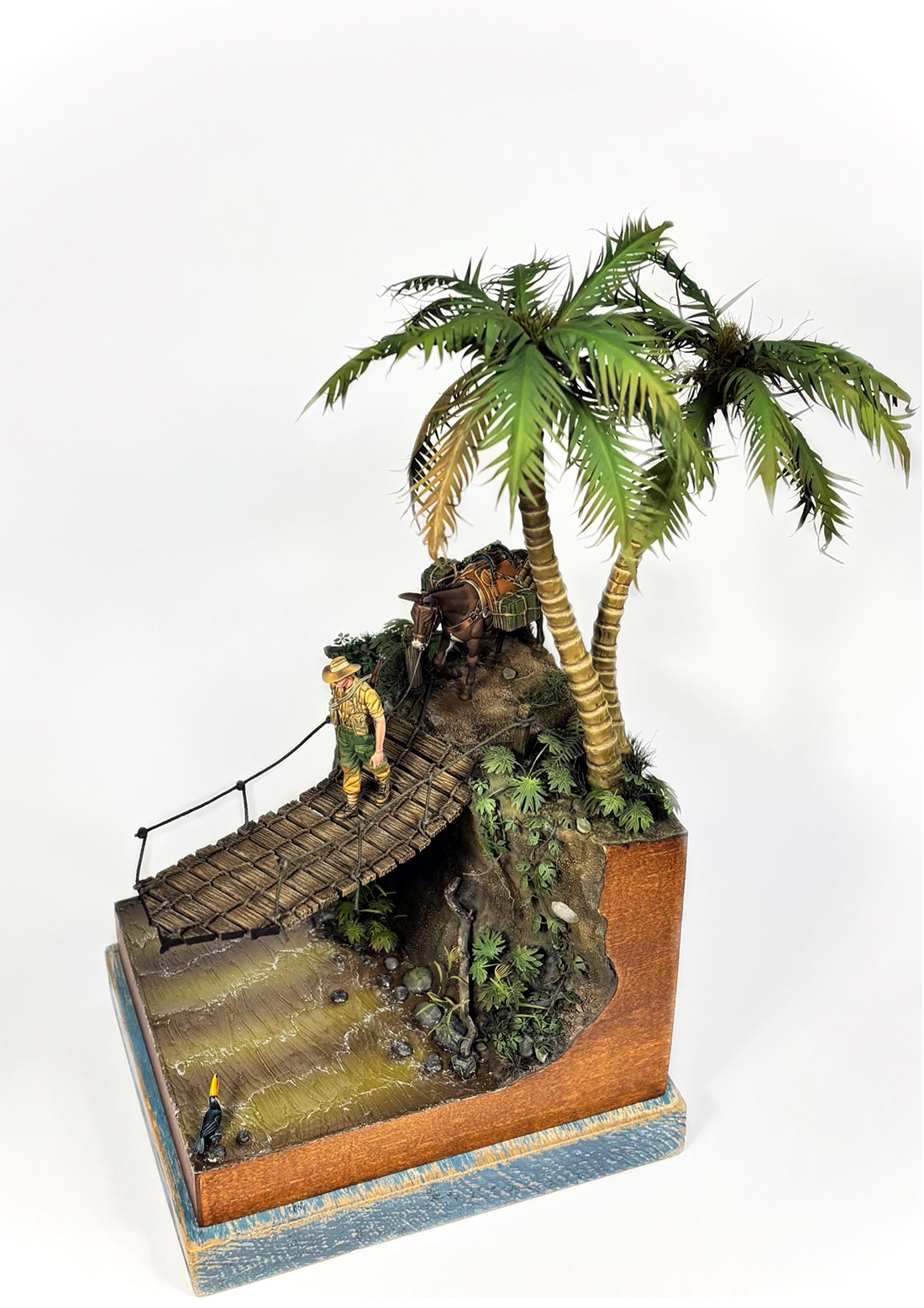 Диорамы и виньетки: Чиндит с мулом (период 2МВ), фото #7