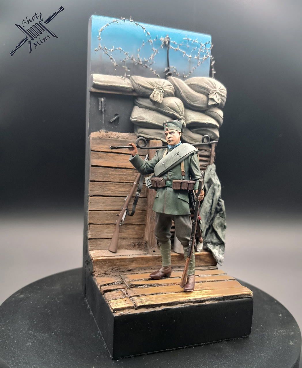 Figures: German infantryman, WWI, photo #1