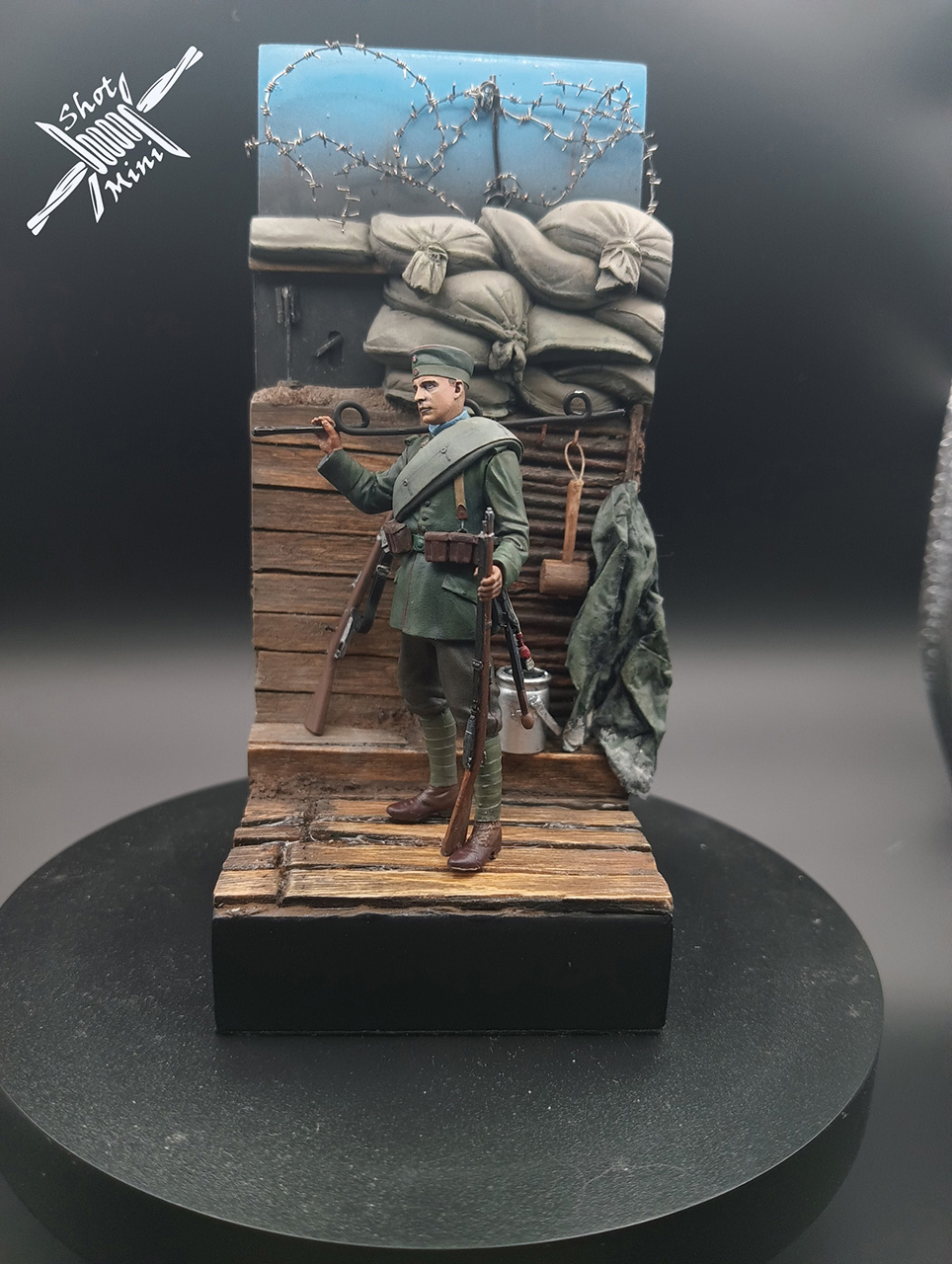 Figures: German infantryman, WWI, photo #2