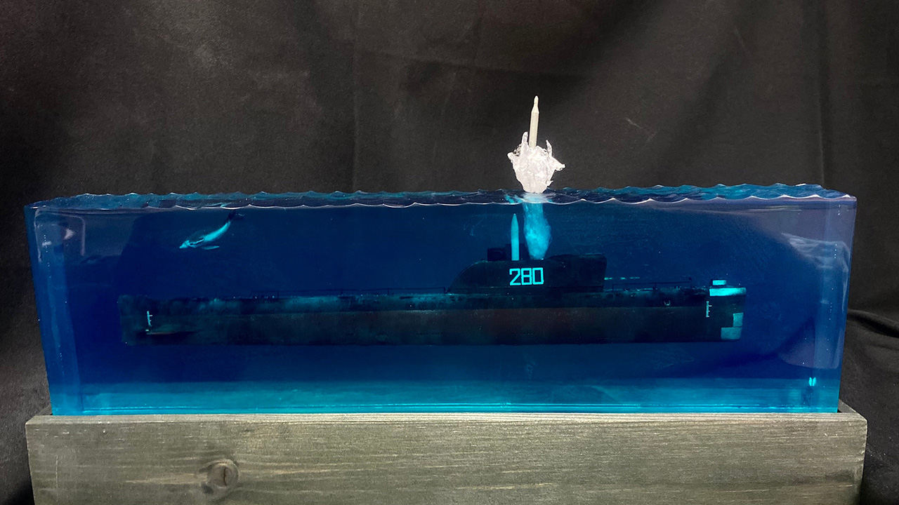 Диорамы и виньетки: Подводная лодка проекта 658М, фото #2