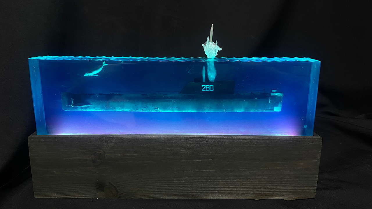 Диорамы и виньетки: Подводная лодка проекта 658М, фото #3