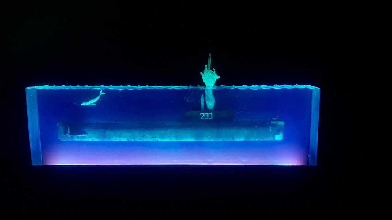 Диорамы и виньетки: Подводная лодка проекта 658М, фото #5