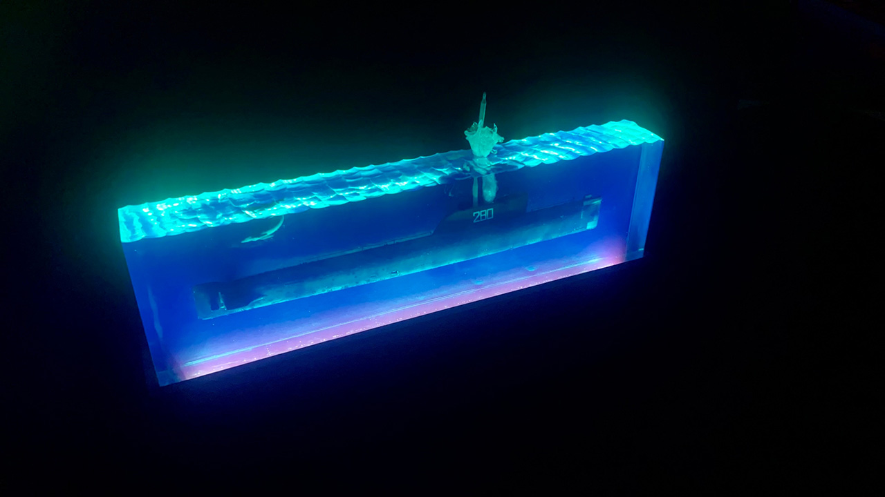 Диорамы и виньетки: Подводная лодка проекта 658М, фото #6