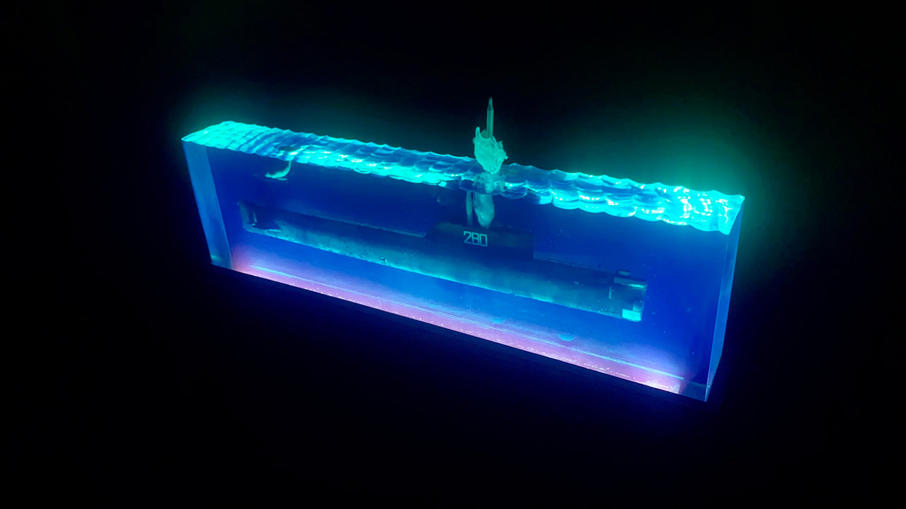 Диорамы и виньетки: Подводная лодка проекта 658М, фото #7