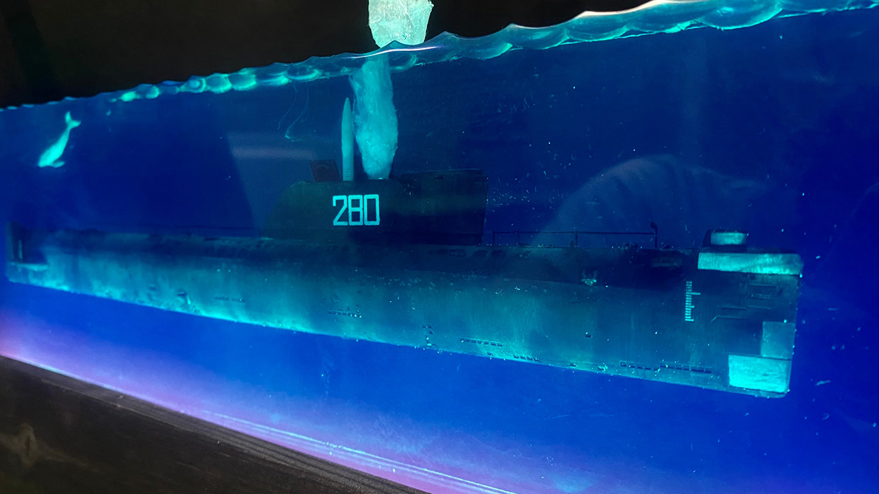 Диорамы и виньетки: Подводная лодка проекта 658М, фото #8