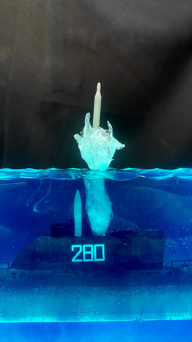 Диорамы и виньетки: Подводная лодка проекта 658М, фото #9