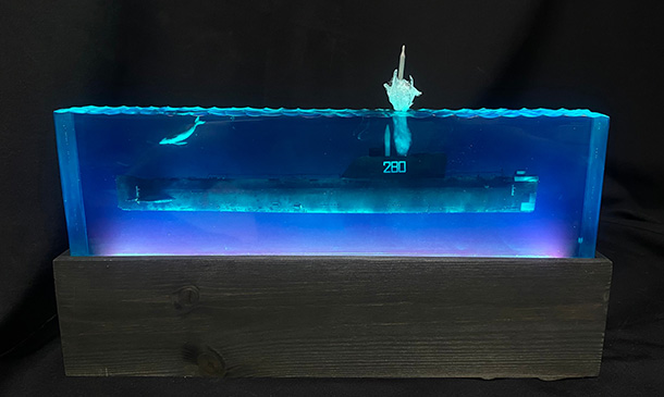 Диорамы и виньетки: Подводная лодка проекта 658М