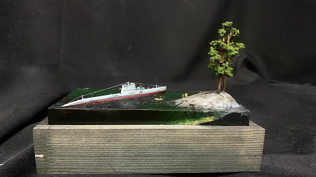 Dioramas and Vignettes: M-77 Malyutka in Ladoga skerries. 1943, photo #2