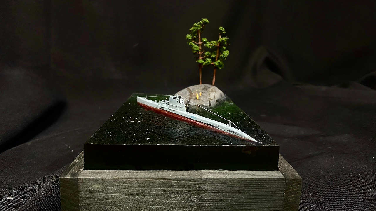 Dioramas and Vignettes: M-77 Malyutka in Ladoga skerries. 1943, photo #3