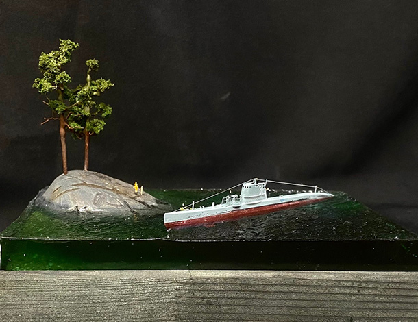 Dioramas and Vignettes: M-77 Malyutka in Ladoga skerries. 1943