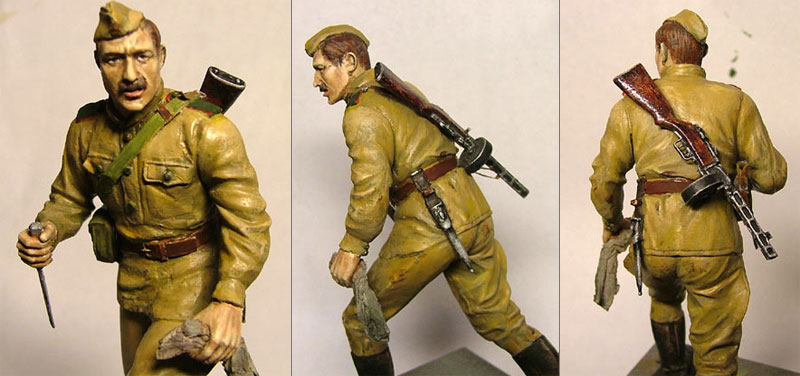 Фигурки: Советский боец, фото #2