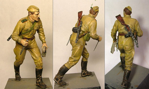 Figures: Soviet soldier