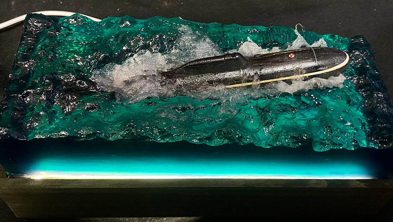 Dioramas and Vignettes: The surfacing, photo #1