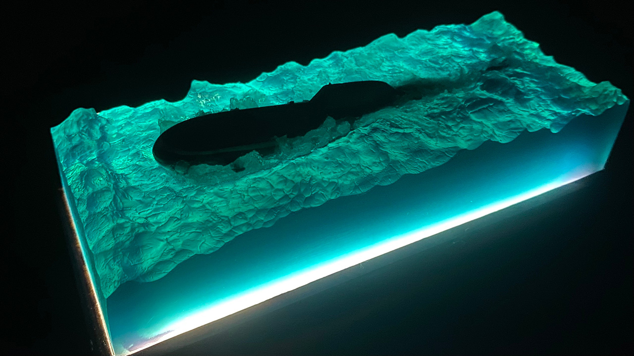 Dioramas and Vignettes: The surfacing, photo #2