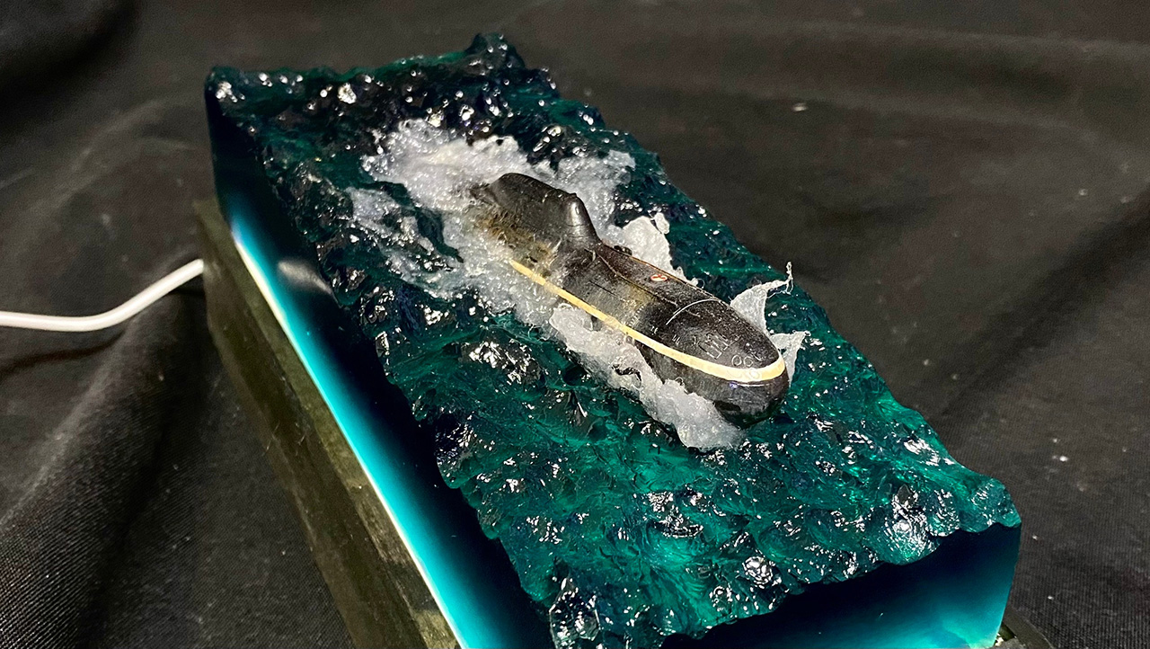 Dioramas and Vignettes: The surfacing, photo #4