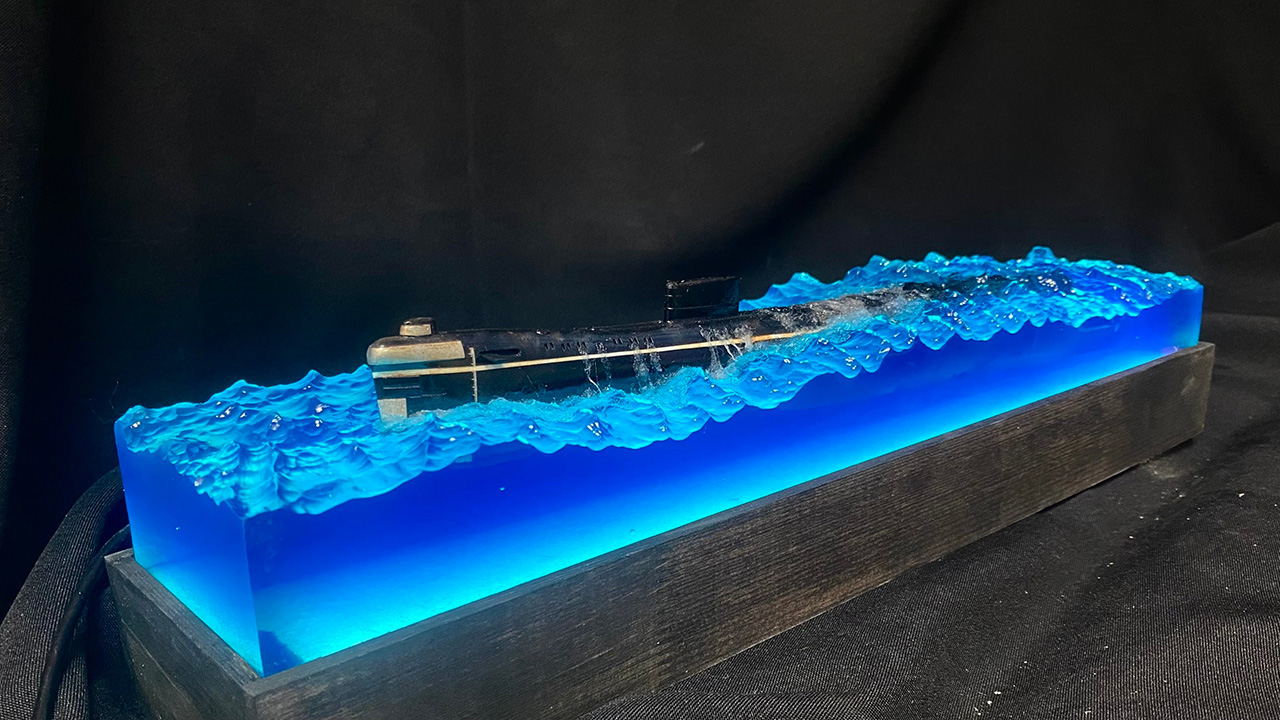 Диорамы и виньетки: Подводная лодка проекта 659Т, фото #1