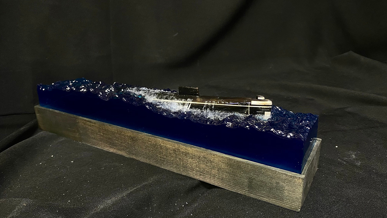 Диорамы и виньетки: Подводная лодка проекта 659Т, фото #5