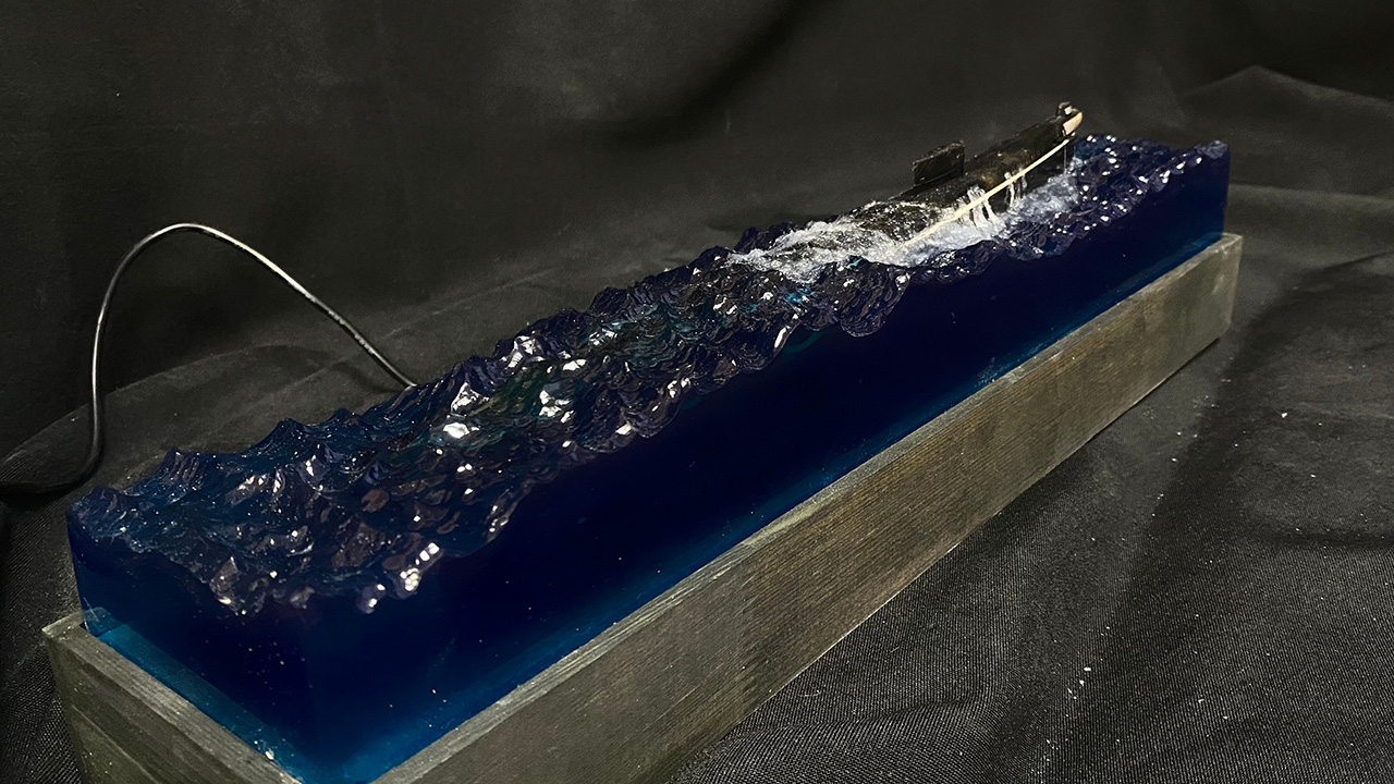 Диорамы и виньетки: Подводная лодка проекта 659Т, фото #6