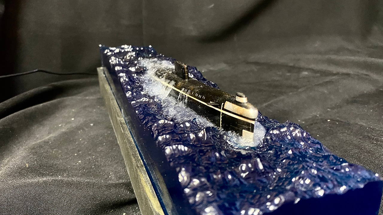 Диорамы и виньетки: Подводная лодка проекта 659Т, фото #7