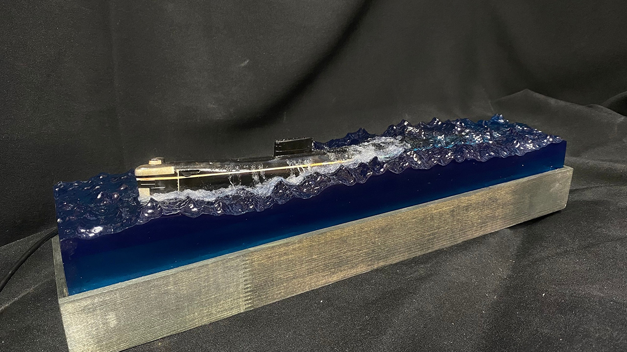 Диорамы и виньетки: Подводная лодка проекта 659Т, фото #9