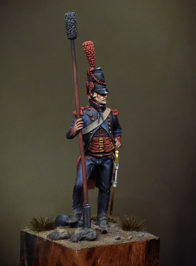 Фигурки: Французский артиллерист в битве при Моренго, 1800 г., фото #7