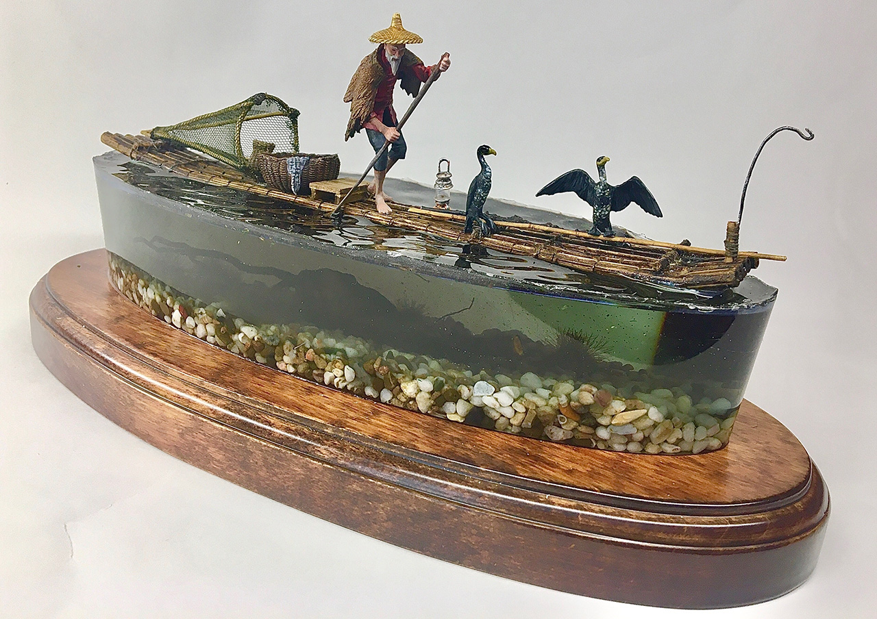 Диорамы и виньетки: На маленьком плоту…, фото #1