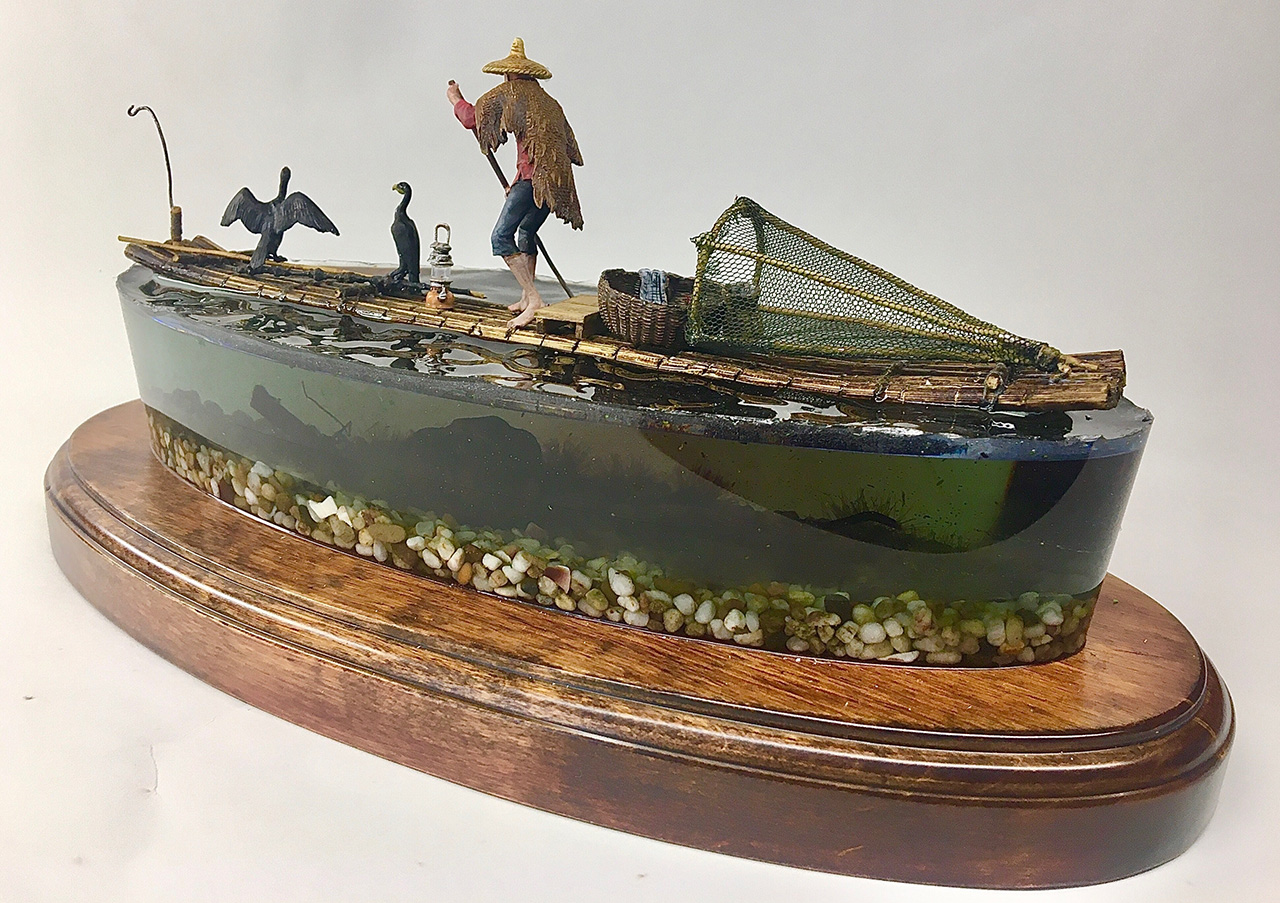 Диорамы и виньетки: На маленьком плоту…, фото #5