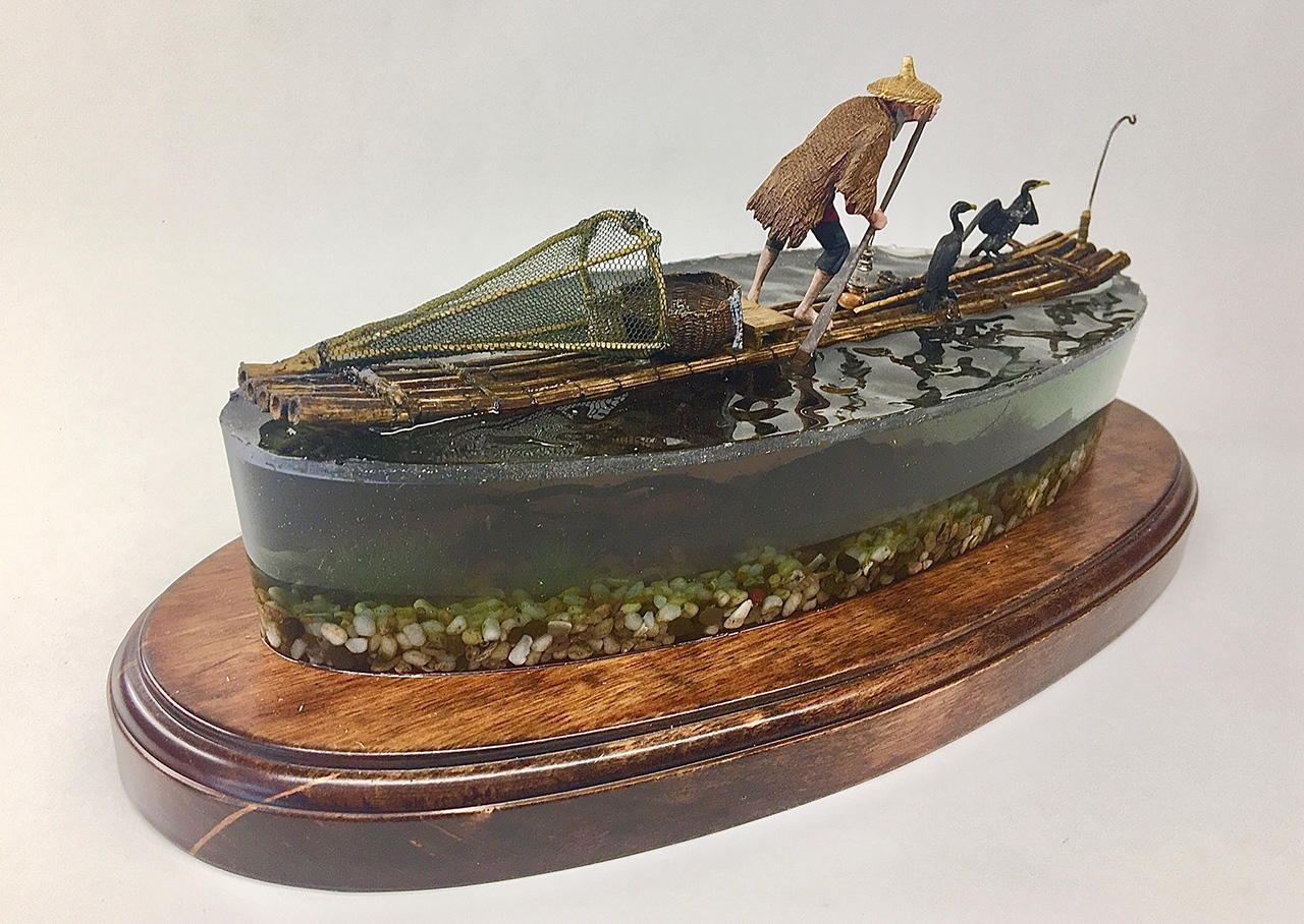 Диорамы и виньетки: На маленьком плоту…, фото #6