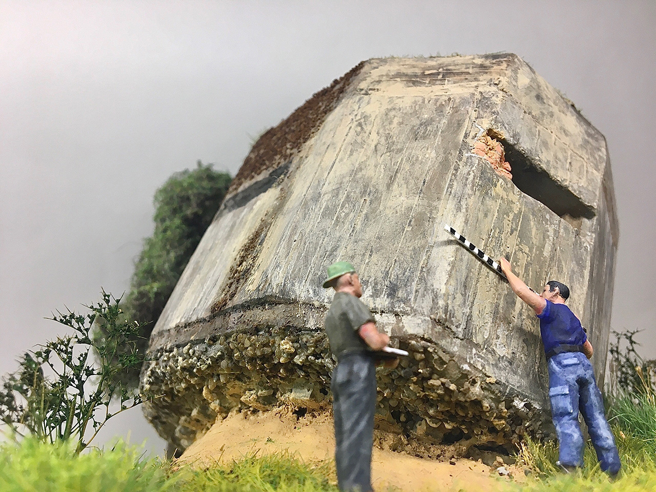 Диорамы и виньетки: Сорванная башня, фото #7