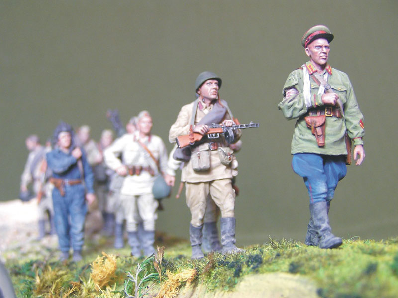 Dioramas and Vignettes: 1941. Order to retreat, photo #6