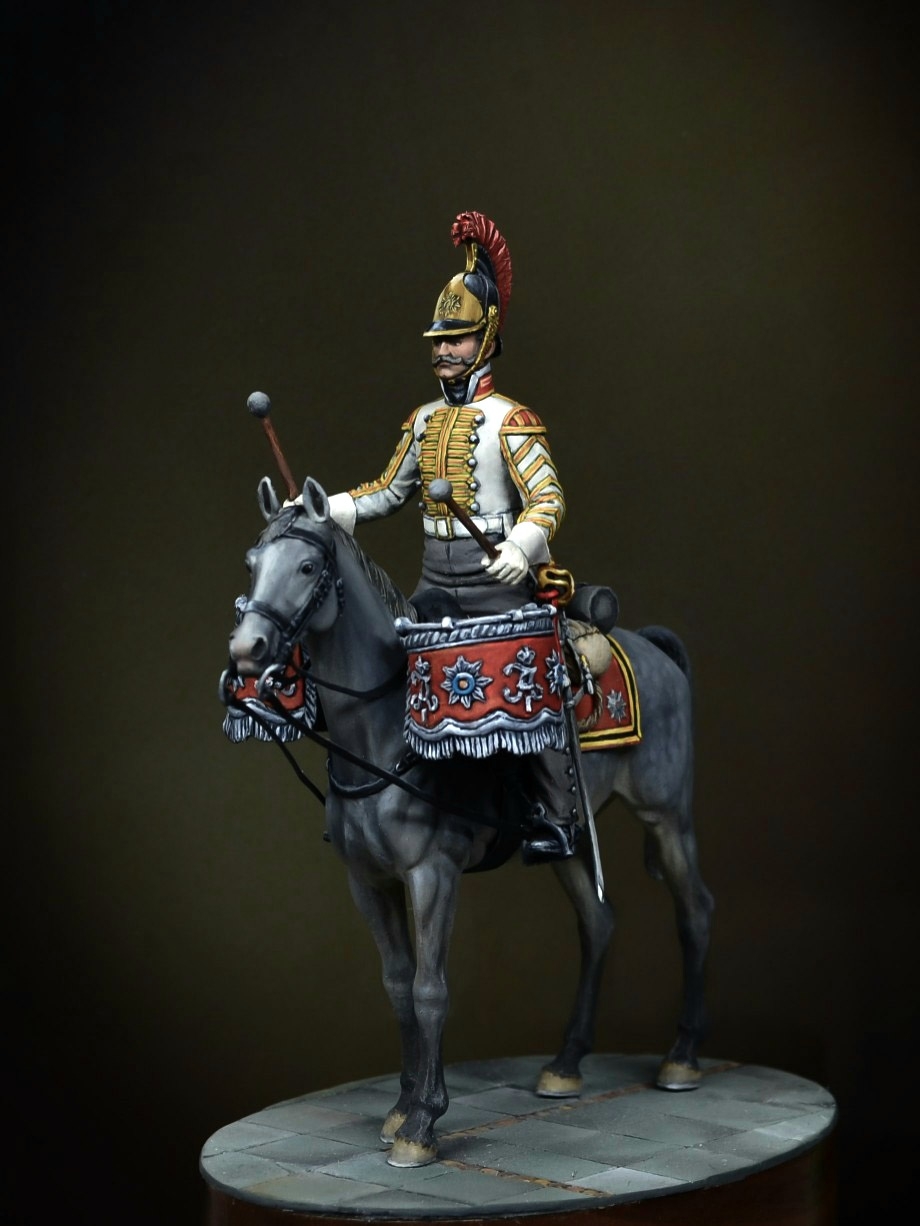 Фигурки: Литаврщик кавалергардского полка. 1812 г., фото #2