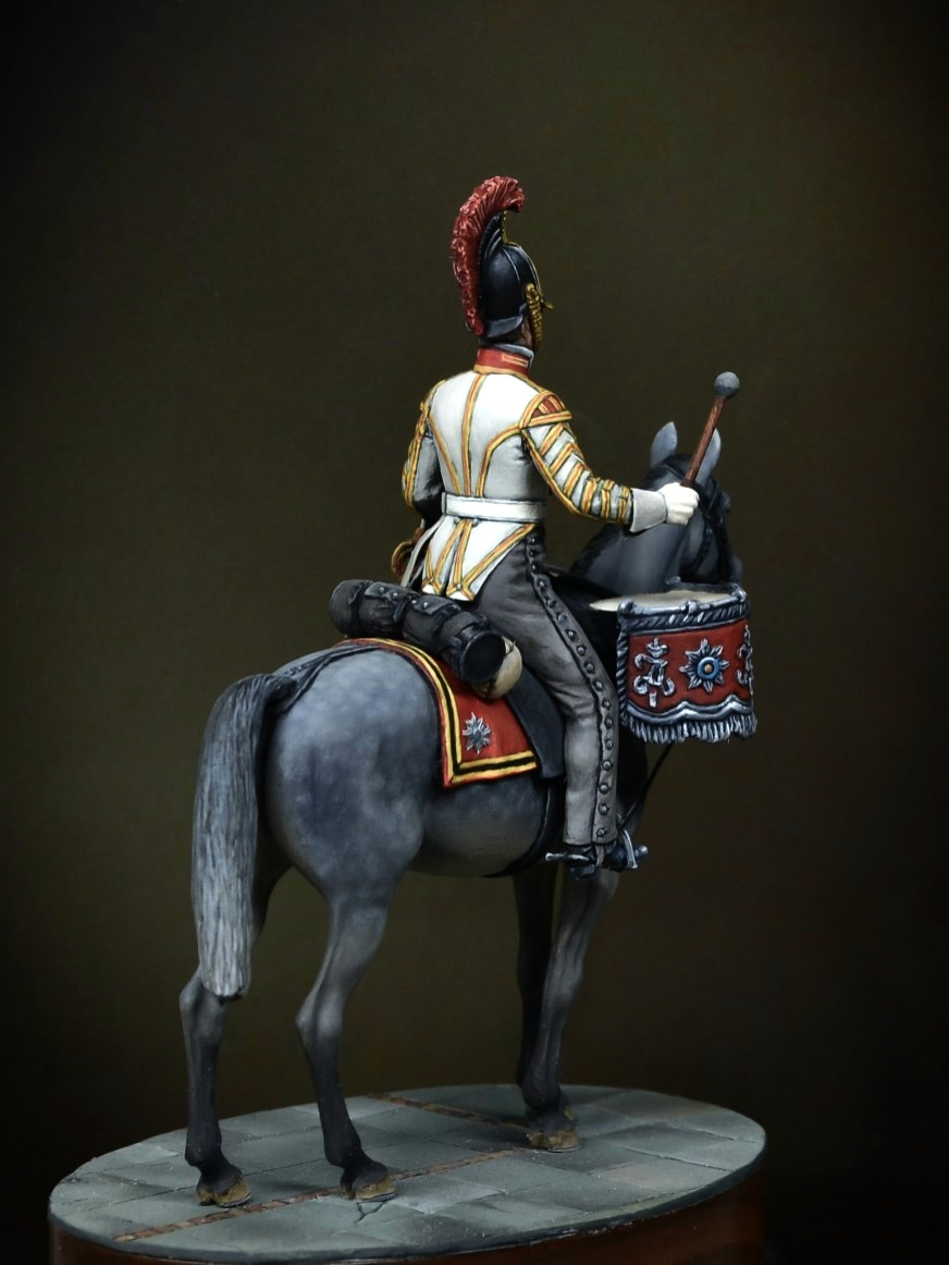 Фигурки: Литаврщик кавалергардского полка. 1812 г., фото #5
