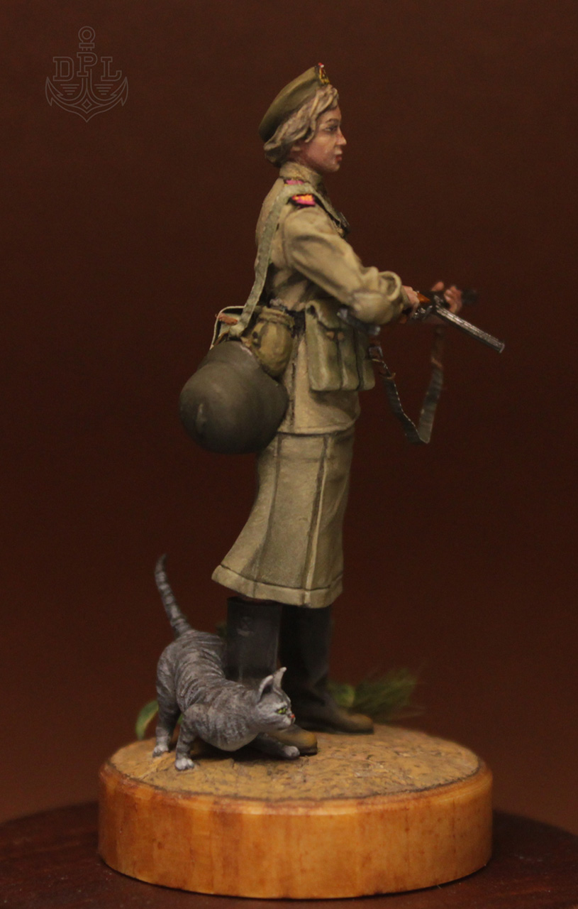 Фигурки: Санинструктор 355-го ОБМП ШСБО ТОФ, август 1945 г., фото #7