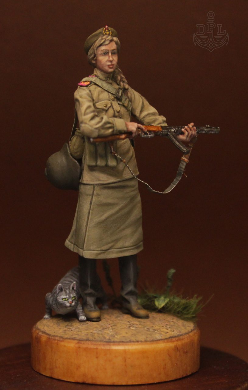 Фигурки: Санинструктор 355-го ОБМП ШСБО ТОФ, август 1945 г., фото #8