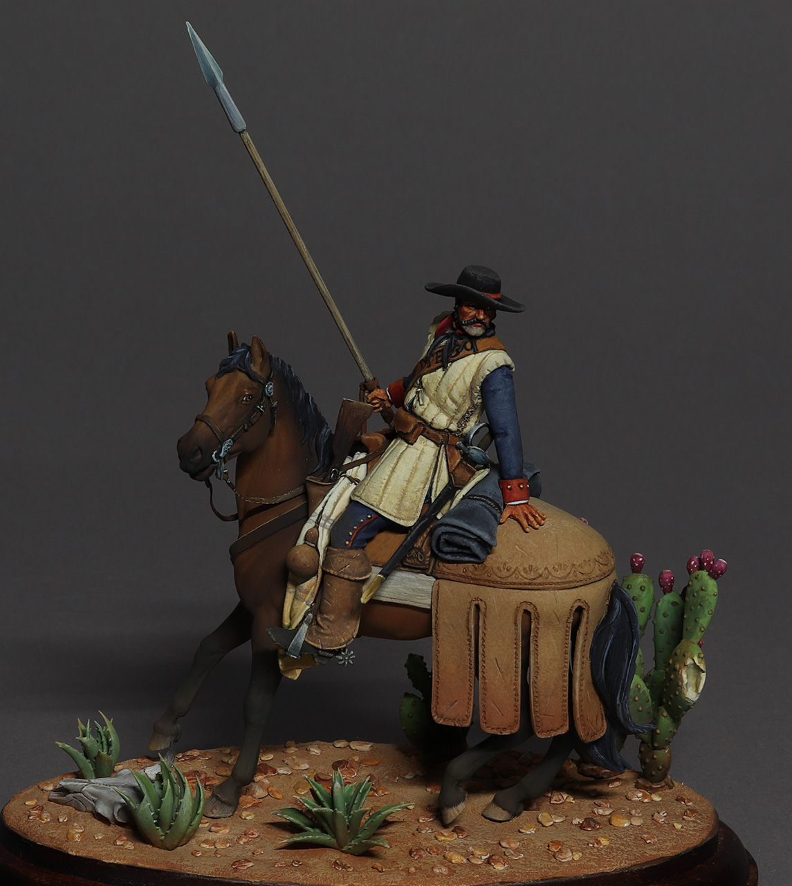 Figures: Spanish dragoon, 1770-1820, photo #1