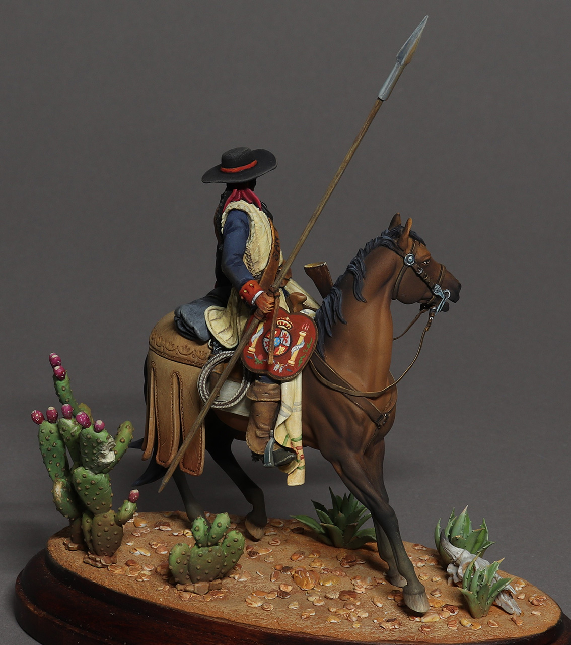 Figures: Spanish dragoon, 1770-1820, photo #5