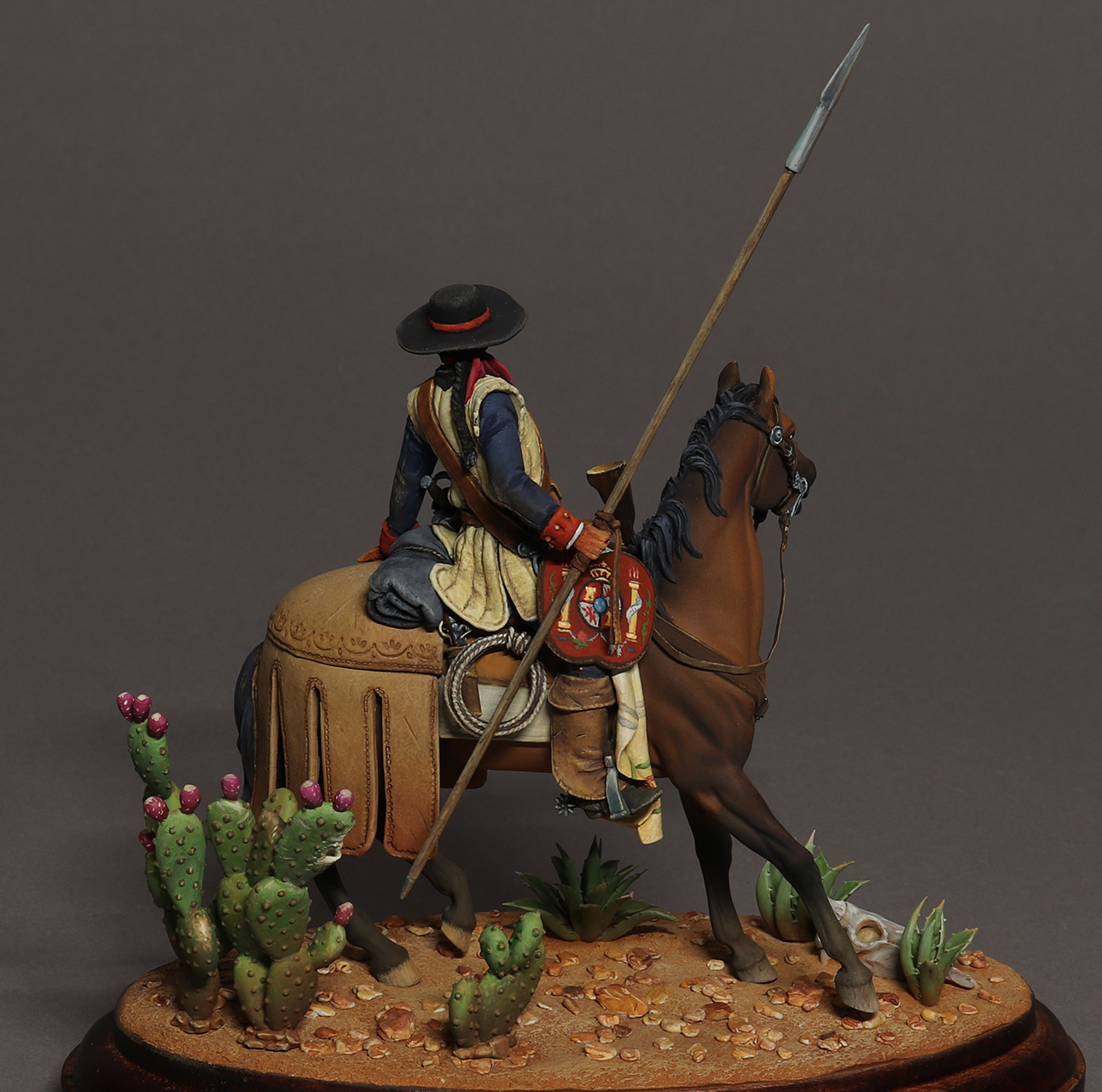 Figures: Spanish dragoon, 1770-1820, photo #6