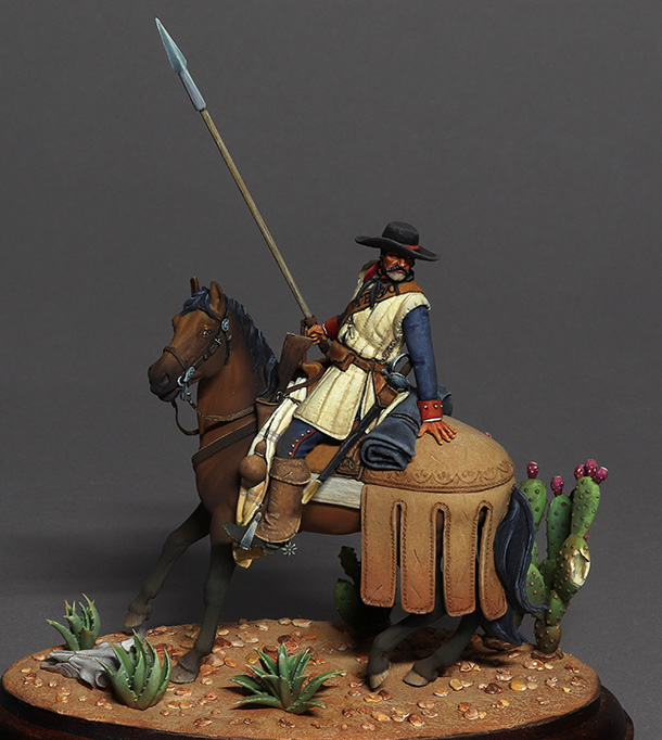 Figures: Spanish dragoon, 1770-1820
