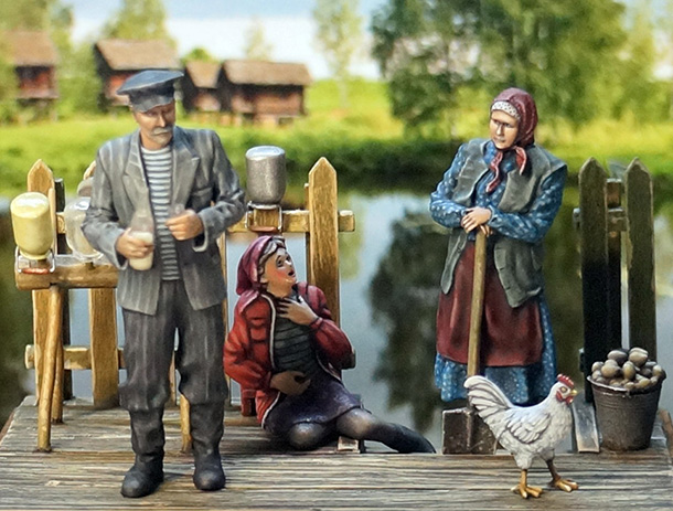 Dioramas and Vignettes: Love and Pigeons