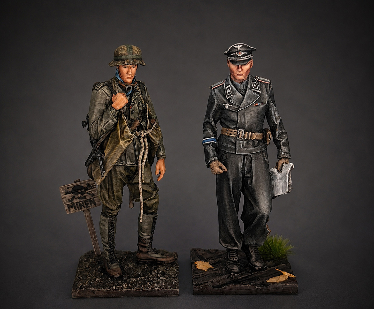 Figures: Herman Göring Panzer Leutnant, 1943, photo #4